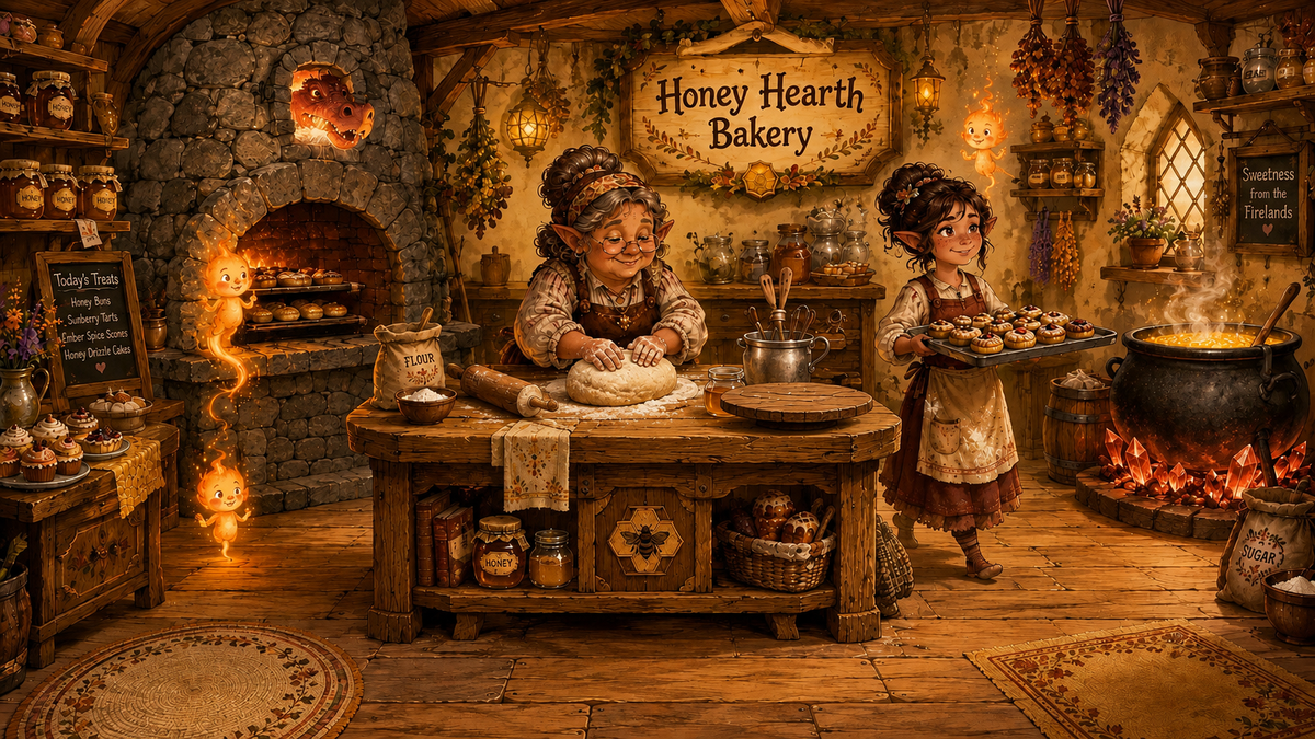 Honey Hearth Bakery (Interior)
