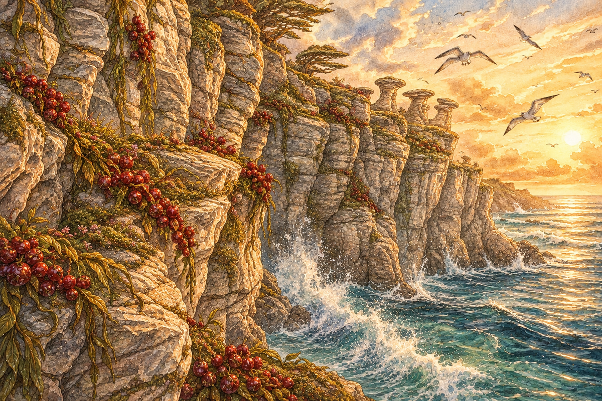 Coral Wind Cliffs