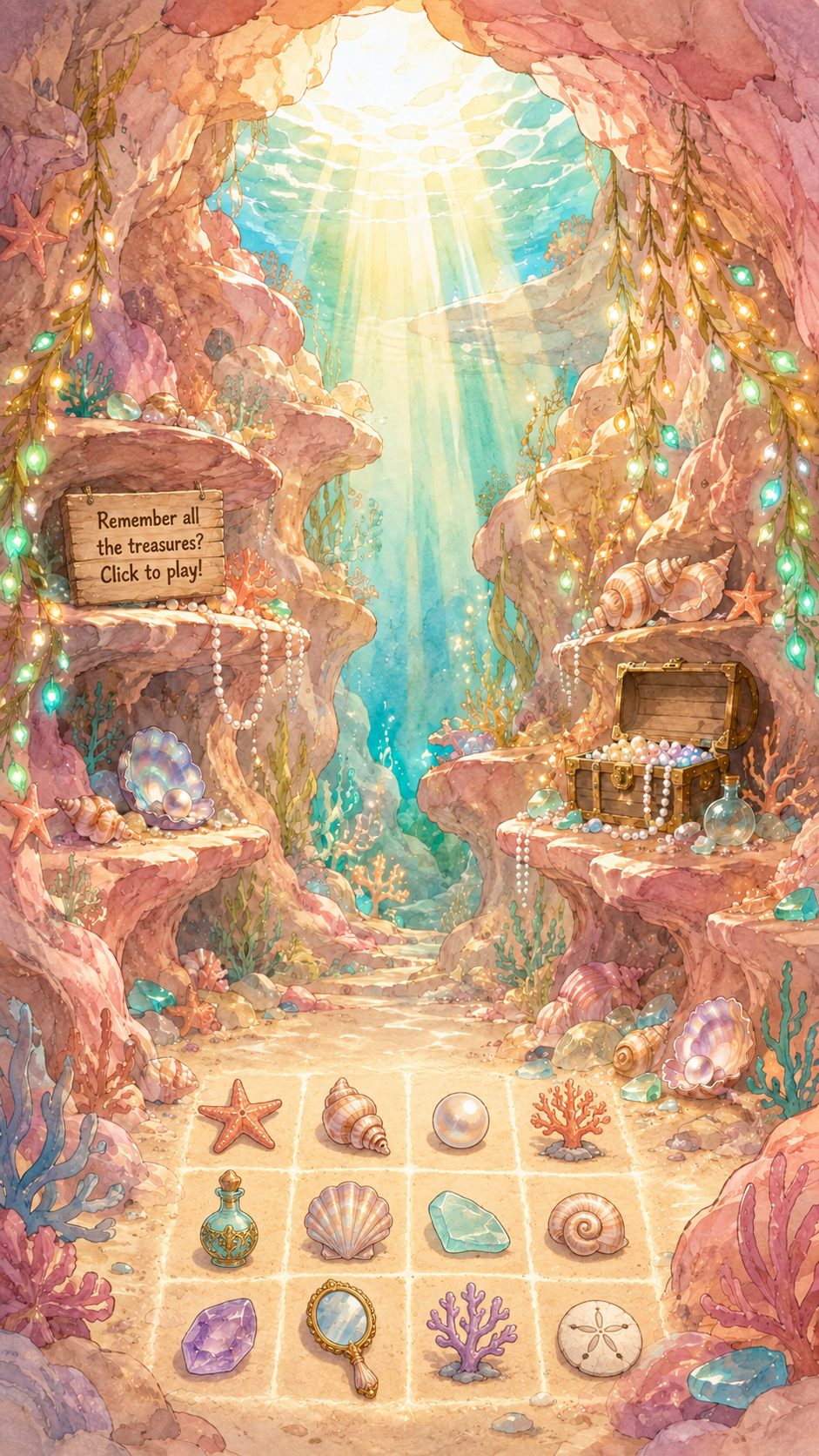 Inside the Mermaid Grotto
