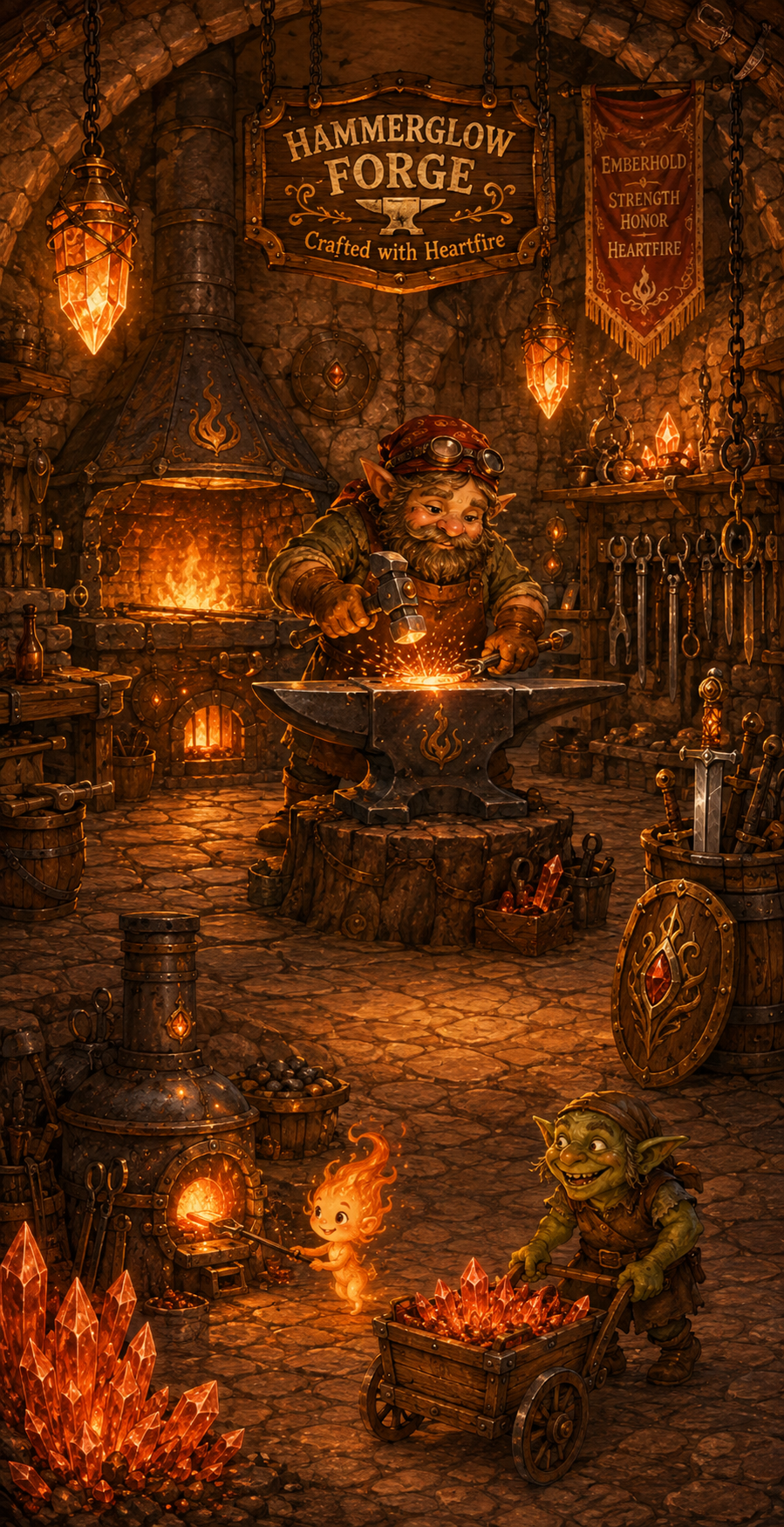 Hammerglow Forge (Interior)