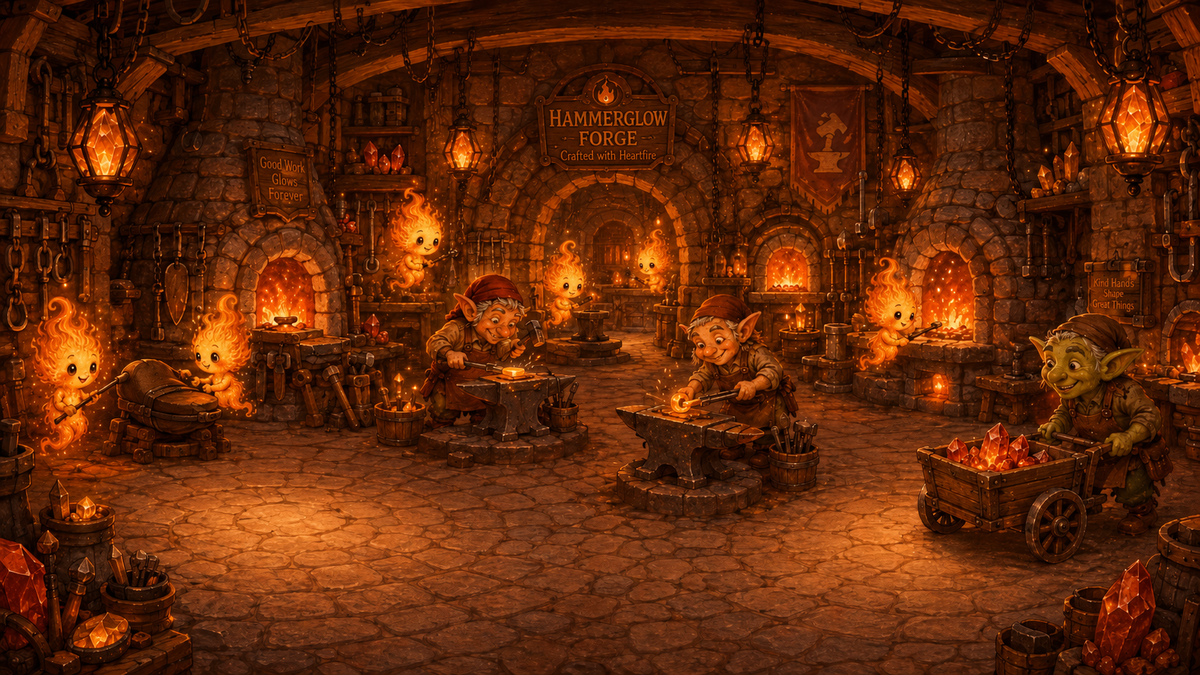 Hammerglow Forge (Interior)