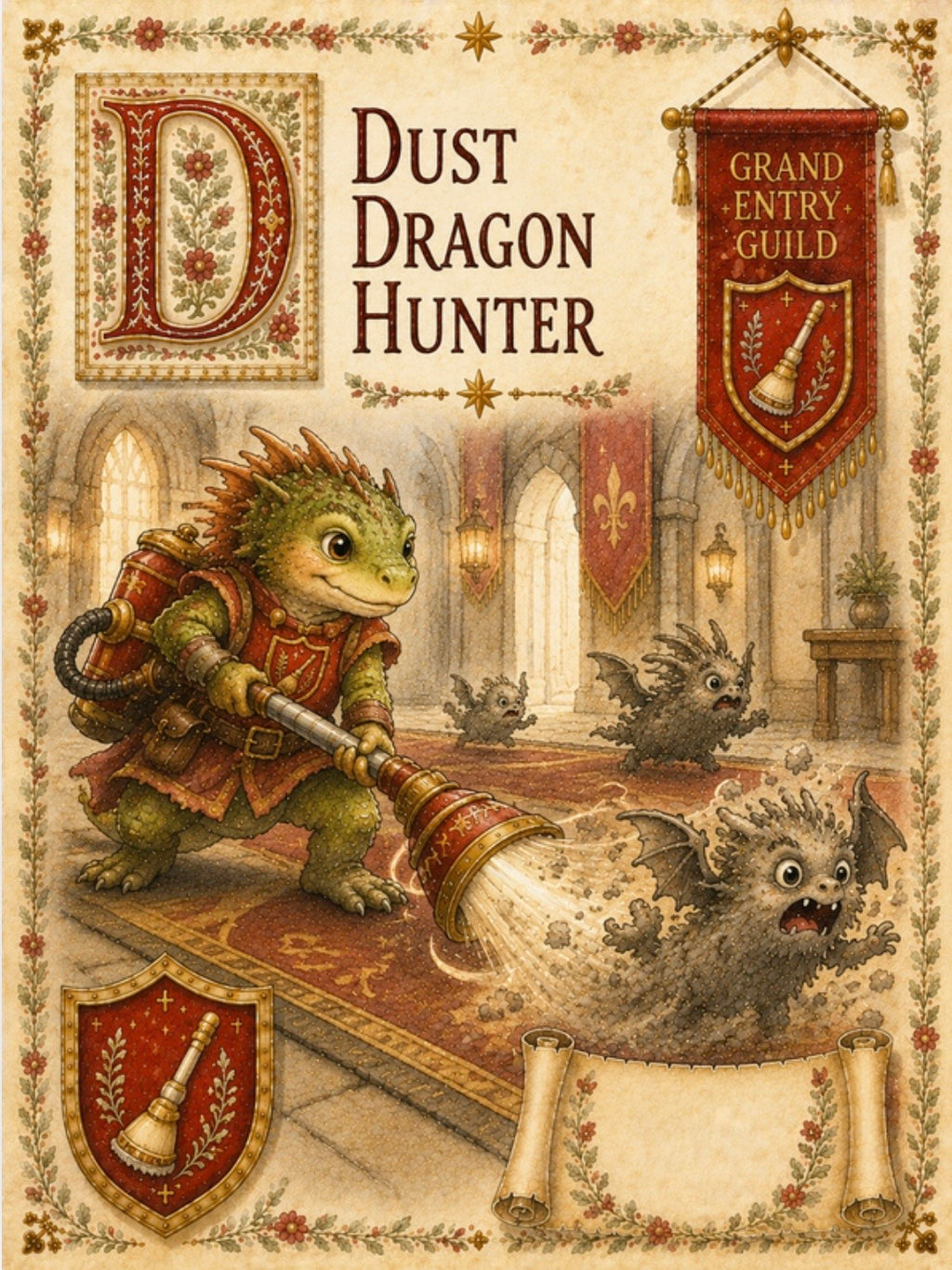 Adventure Quest  D&D inspired Chore Cards for kids