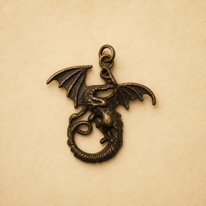 Bronze Dragon Charm