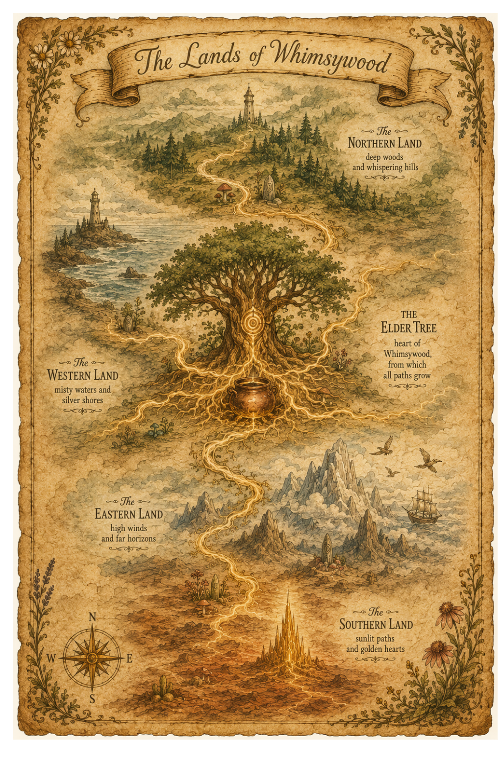 The Lands of Whimsywood