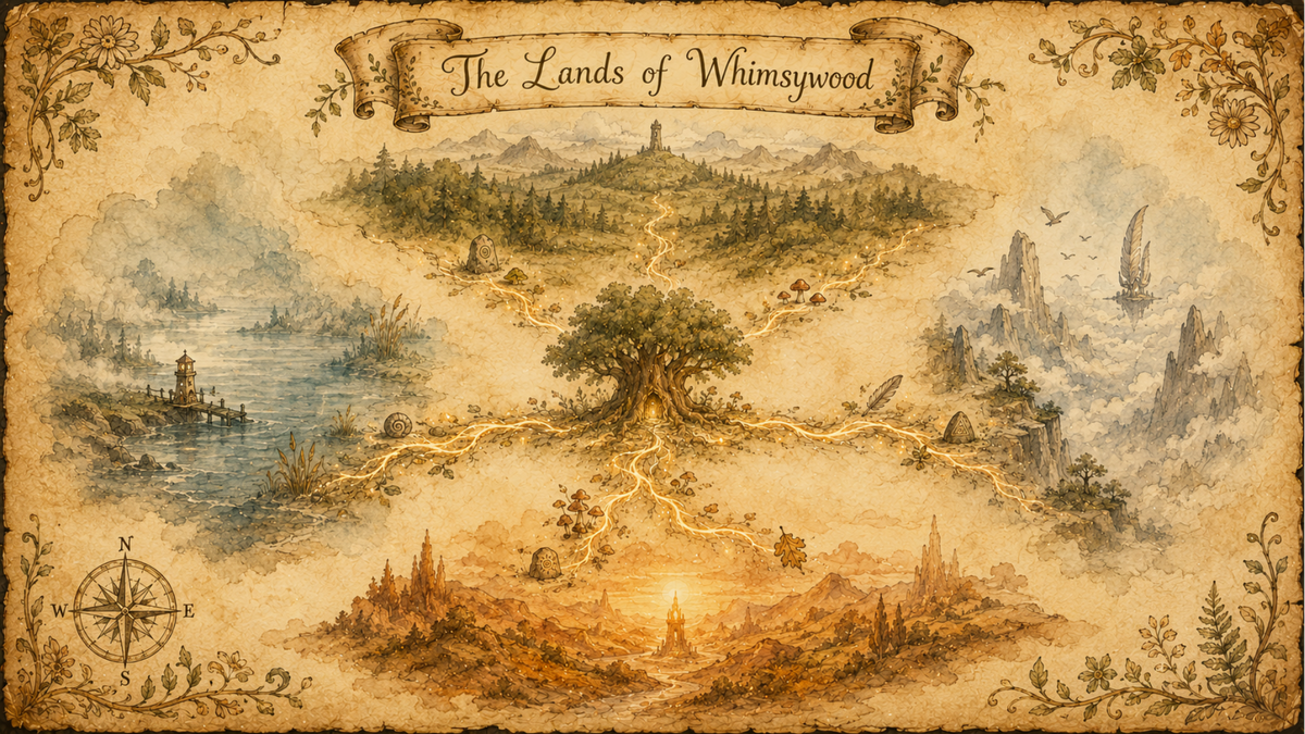 The Lands of Whimsywood